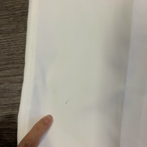 Aristo 18 Pants Mens 36 White Regular Fit Straight Leg Wicking Reno Golf Zip Fly - Picture 5 of 12